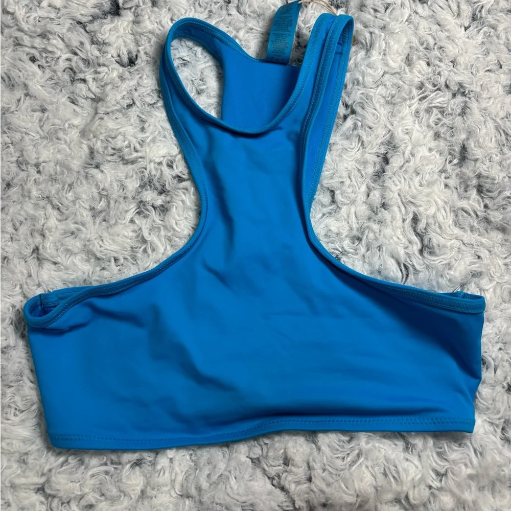 SKIMS Vibrant Blue Racerback Top